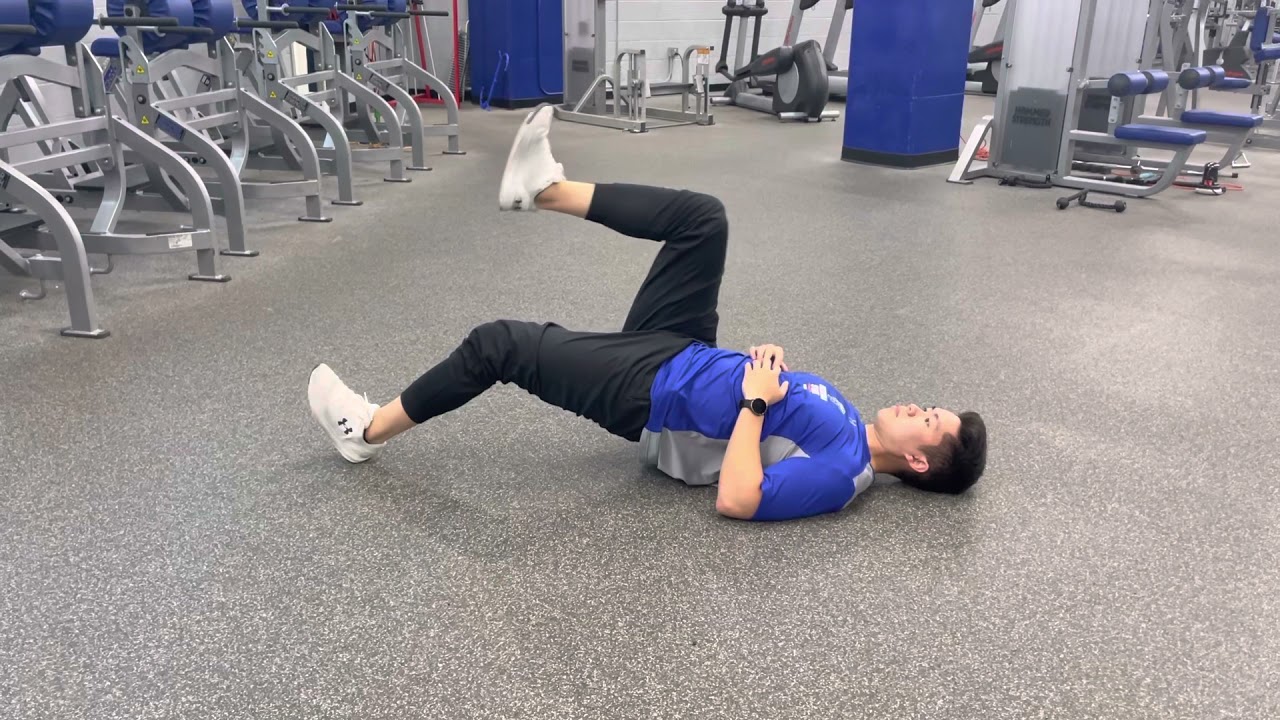 Hamstring Bridge March - YouTube