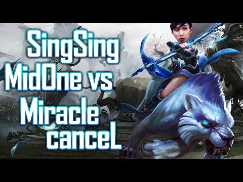 Sing MidOne vs Miracle canceL - SingSing Dota 2 Highlights