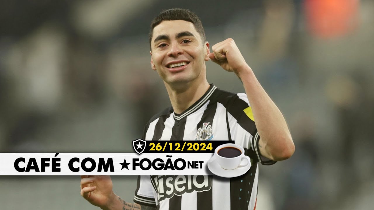 LIVE CAFÉ COM FOGÃONET | Botafogo tem interesse em Almirón; novo patrocinador; propostas por Igor Jesus