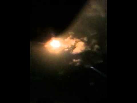 F111 final river fire - 3rd run