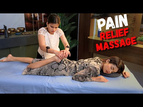 Calf & Foot Massage With More Ultra Relaxing Therapy | Ankle & Calf joint Bone Crack 