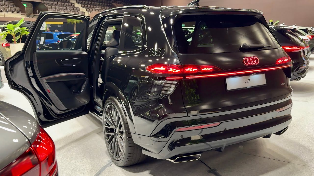 New AUDI Q7 2027 - PRACTICALITY test, automatic doors & TRUNK SPACE