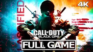 CALL OF DUTY BLACK OPS Full Gameplay Walkthrough / No Commentary【FULL GAME】4K Ultra HD