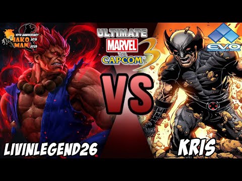 EVO 2023: UMVC3 Casuals - livinlegend26 VS Kris