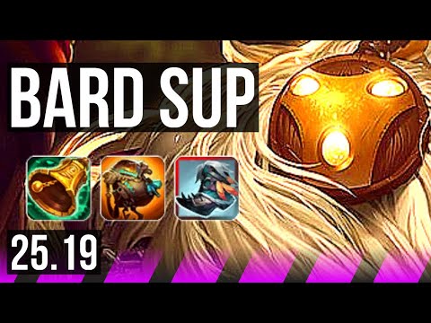 BARD & Sivir vs PYKE & Jhin (SUP) | KR Master | 25.19