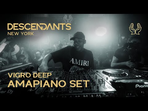 VIGRO DEEP Amapiano DJ Set Live From DESCENDANTS New York