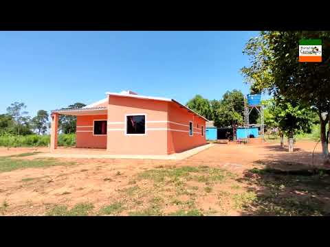 La nueva casa de la familia de Ramón Sosa Jugador de Olimpia en Maracaná Canindeyú