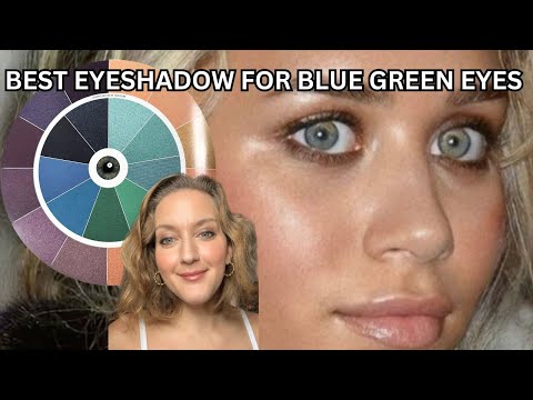 BEST EYESHADOW COLORS FOR BLUE GREEN EYES 👀