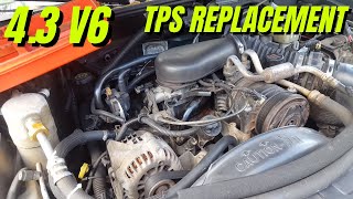 How To Replace Throttle Position Sensor S10 Blazer 4.3 V6