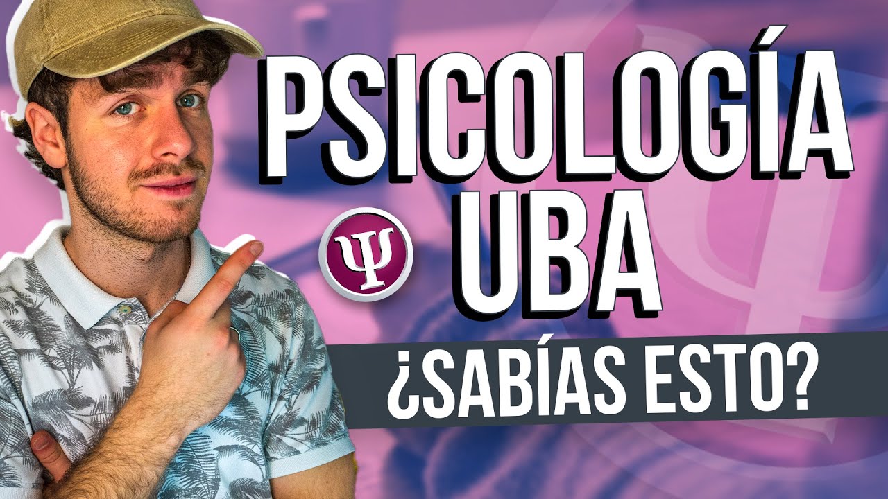 Estudiar PSÍCOLOGÍA en la UBA ¿Cómo es? ¿Está politizada? 👇