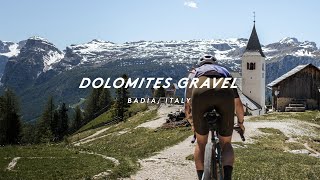 Fare gravel tra le Dolomiti