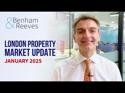 London property market update January 2025: Rate cut drives strong start to the year