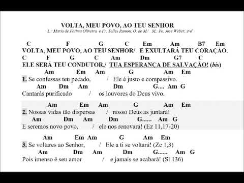 Volta Meu Povo - CNBB