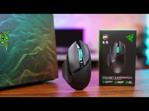 Razer Basilisk V3 X Hyperspeed Unboxing and Review