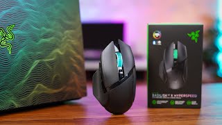 Razer Basilisk V3 X Hyperspeed Unboxing and Review