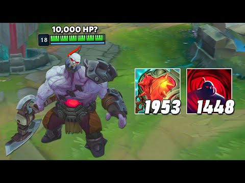Attempting the 10,000 HP dream with inting Sion...