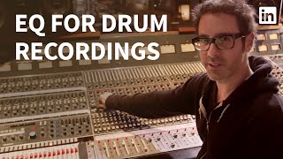 Audio and Music Tutorial - EQing a drum set for recording