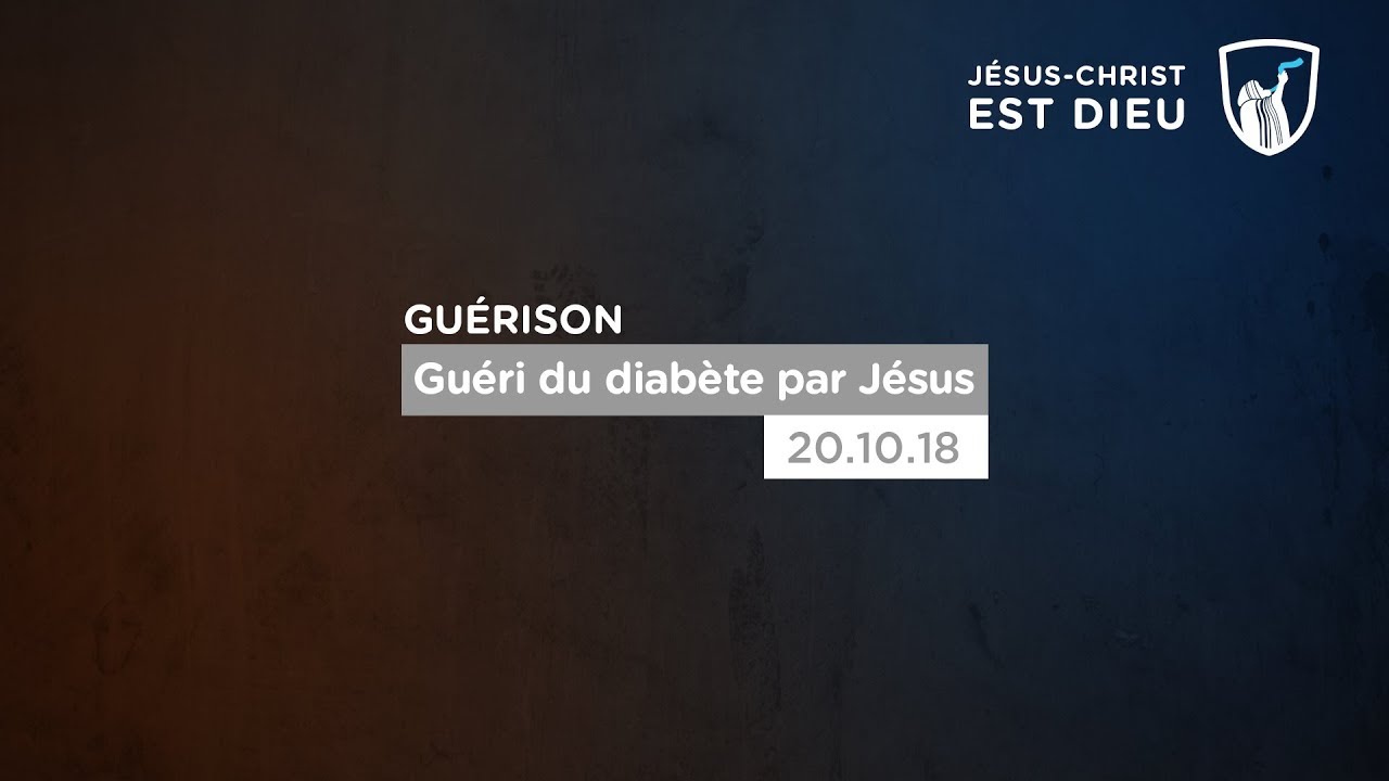 Thumbnail of video: Guérison : Guéri du diabète - Evry