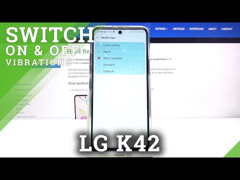 How to Change Vibration Pattern on LG K42 – Vibration Settings