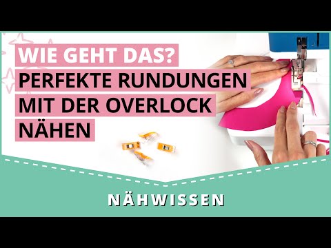 Sew perfect curves with the overlock