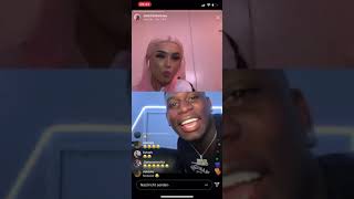 datbitchbarbiee live with Space Baby😂😂