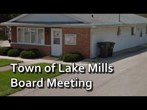 Town of Lake Mills Board Meeting - November 9th, 2021