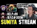 SUMIYA Vs Master Tier Huskar Crazy Doom Sumiya Invoker Stream Moment 434