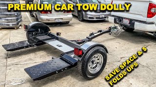 How To Use a Folding Car Tow Dolly - Stow N Go - Folds For easy storage