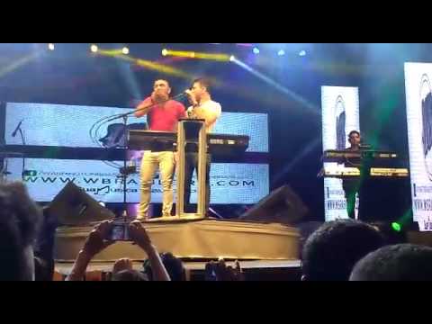 Gravação do DVD5 do Washington Brasileiro participação de Jefferson Rocha e crista Dance vamos dança