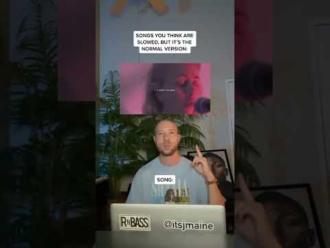 Songs You Think Are Slowed, But It’s The Normal Version: Cafuné “Tek It” #shorts #spedup #slowed