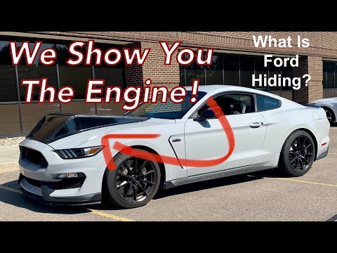 What's Under The Hood? Ford Lets Us Reveal The Engine | Plus A New Part From Ford Performance!