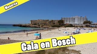Cala n Bosch Menorca Spanien: Strand und Ferienort