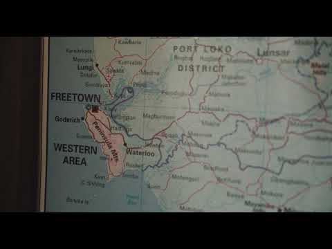 Port Loko Map #sierraleone #leaone #stockvideo #sierraleone #portloko #map