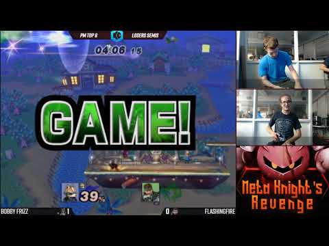 Metaknight's Revenge PM - Bobby Frizz (Fox) Vs. FlashingFire (Snake) - Losers Semis