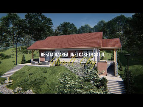 Refatadizarea unei case in satul Ghirolt, jud. Cluj ( Proiectare & Vizualizare - Neoline )