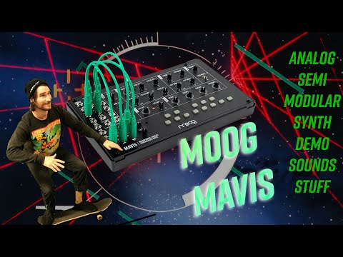 Moog Mavis : Demo & Thoughts on this new DIY Semi Modular Analog Synthesizer :