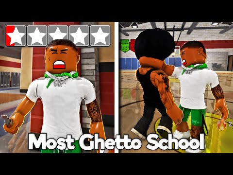 What Happens When You Go To A GHETTO School In Roblox?