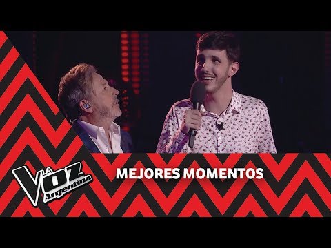 Ricardo Montaner y Lucas Belbruno cantan "Bésame" - La Voz Argentina 2018