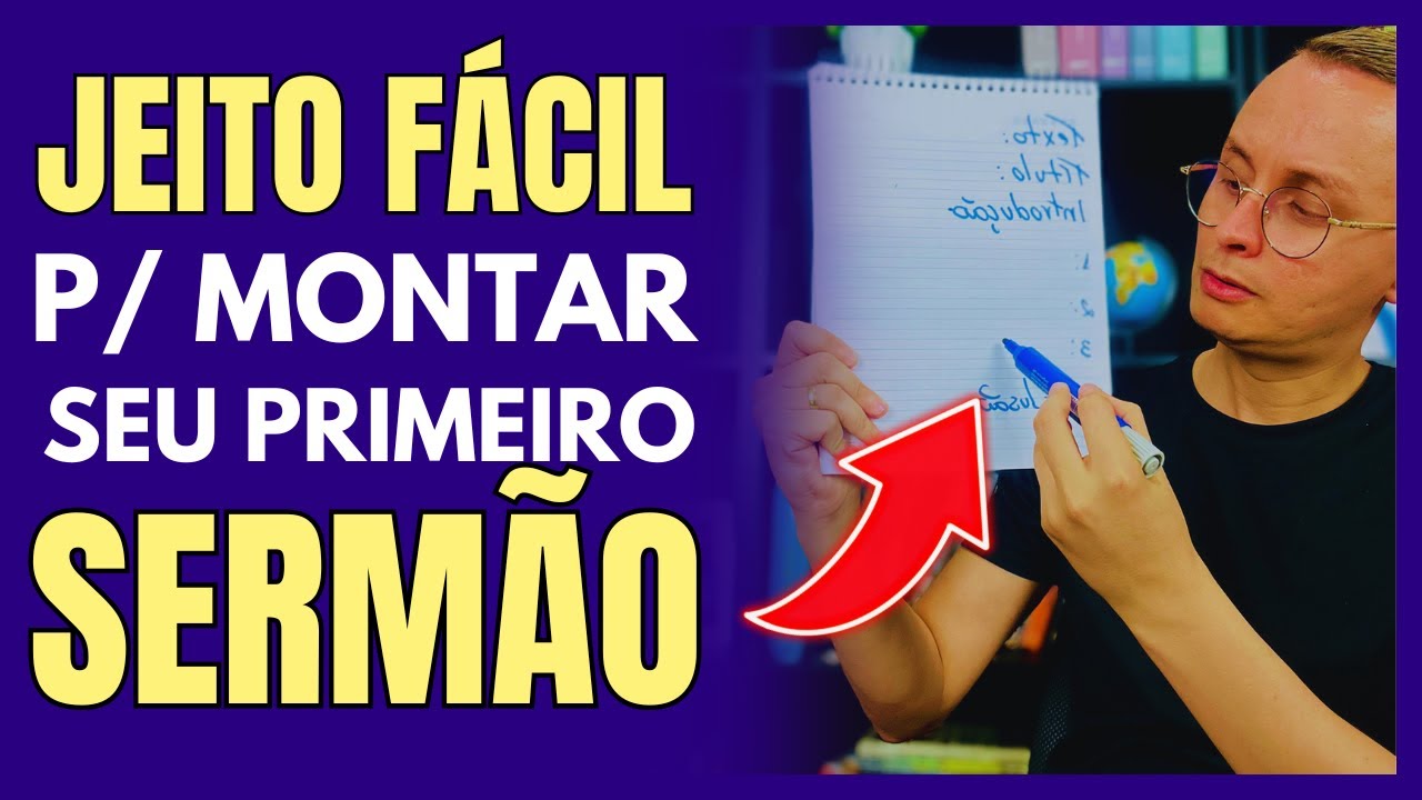 Como Fazer Uma Pregação Pela Primeira Vez [100% ATUALIZADO]