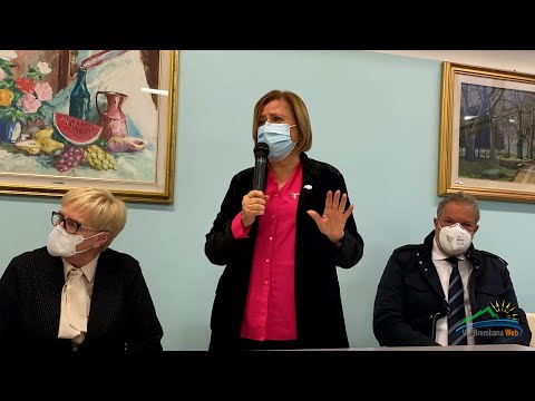 San Giovanni Bianco, inaugurazione ospedale di comunità, intervento dott.ssa Stasi