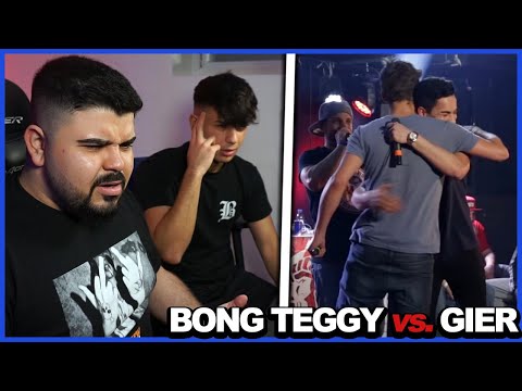 Dieses Battle ist KOMISCH..🤦🏼‍♂️🤬 BONG TEGGY vs. GIER bei RAP am MITTWOCH | Reaction