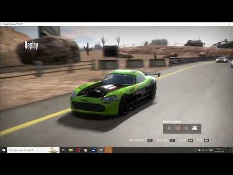 Need For Speed Shift 1 Best Replays 61 Ambush Canyon Dodge Viper SRT10 Client Anonymoose987
