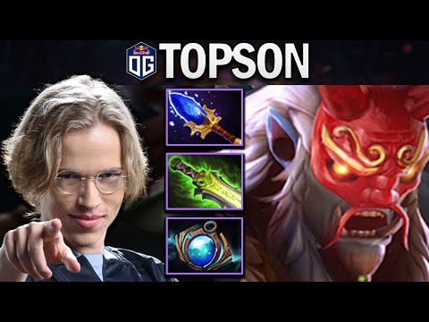 OG.TOPSON GRIMSTROKE WITH 800 XPM - DOTA 2 7.28 GAMEPLAY