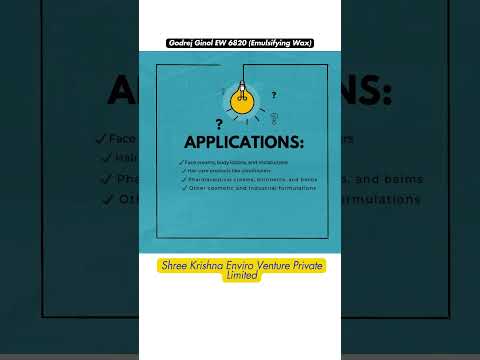 Godrej Ginol EW 6820 (Emulsifying Wax)