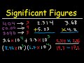 Significant Figures Made Easy!