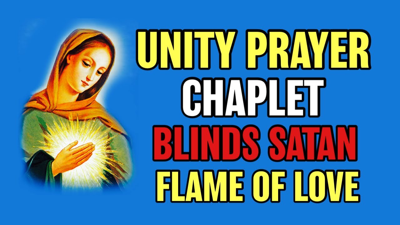 Unity Prayer Chaplet | Flame of Love | Blinds satan