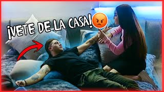 LO CORRI DE LA CASA 😱 (Broma pesada a Juan de dios Pantoja) Kimberly Loaiza