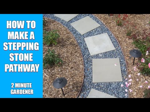 How to Make a Stepping Stone Pathway