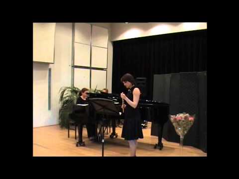 Ibert Flute Concerto (2nd mov) - Irene Gabarron