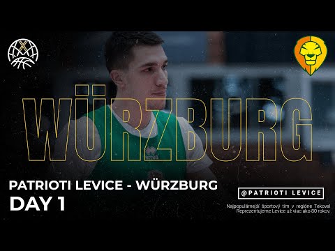 Patrioti Levice - Würzburg (Nemecko) - DAY 1 / GAME 1